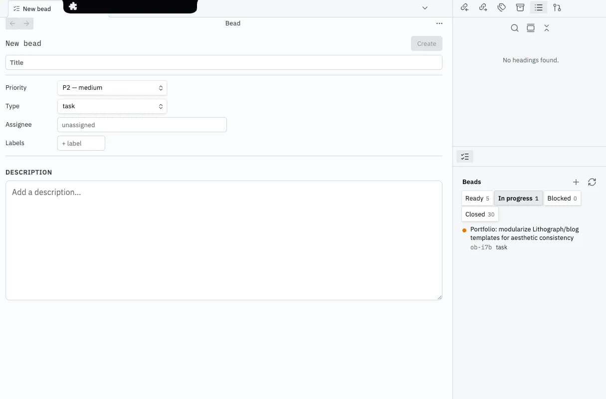 Beads screenshot