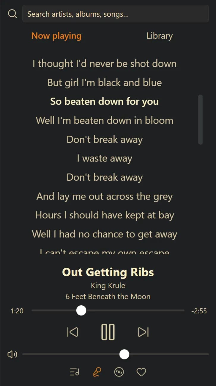 Stereo screenshot