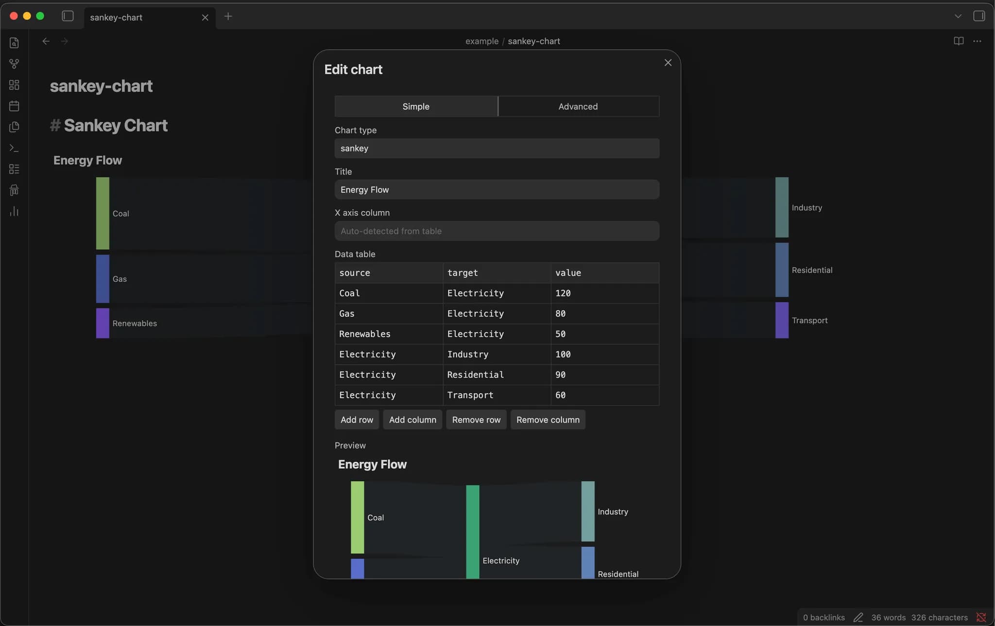 Fancy Charts screenshot