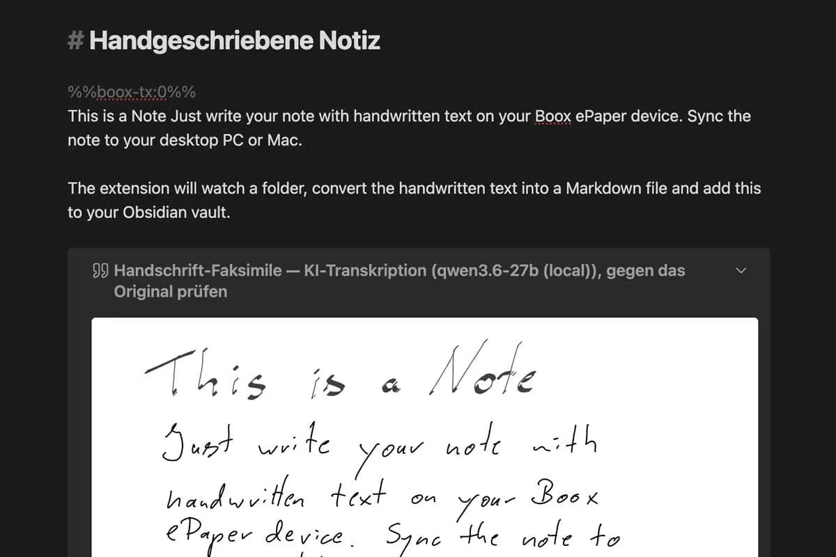 Booxidian screenshot