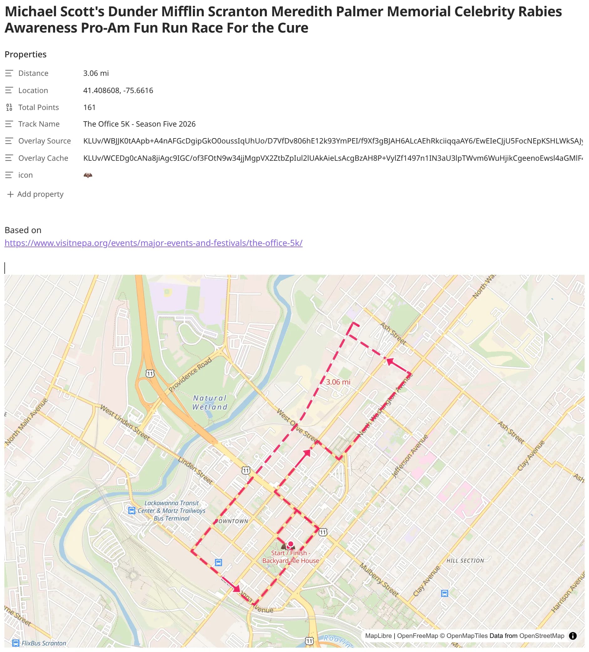 Places screenshot
