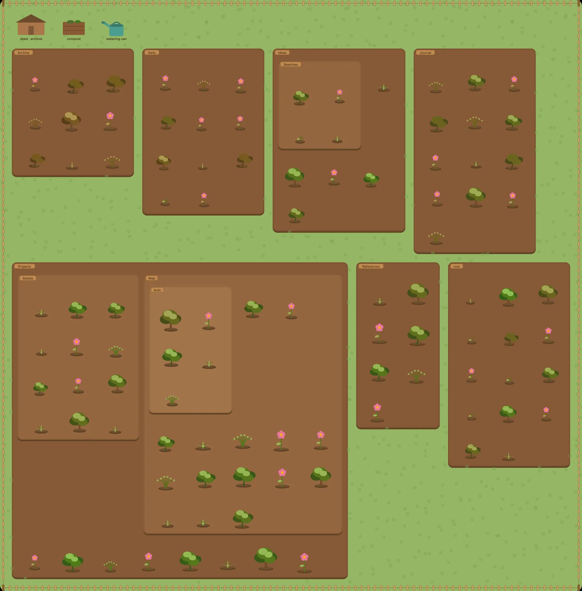 Vault Garden screenshot