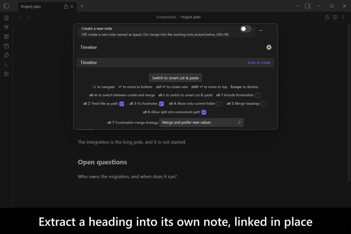 Advanced Note Composer screenshot