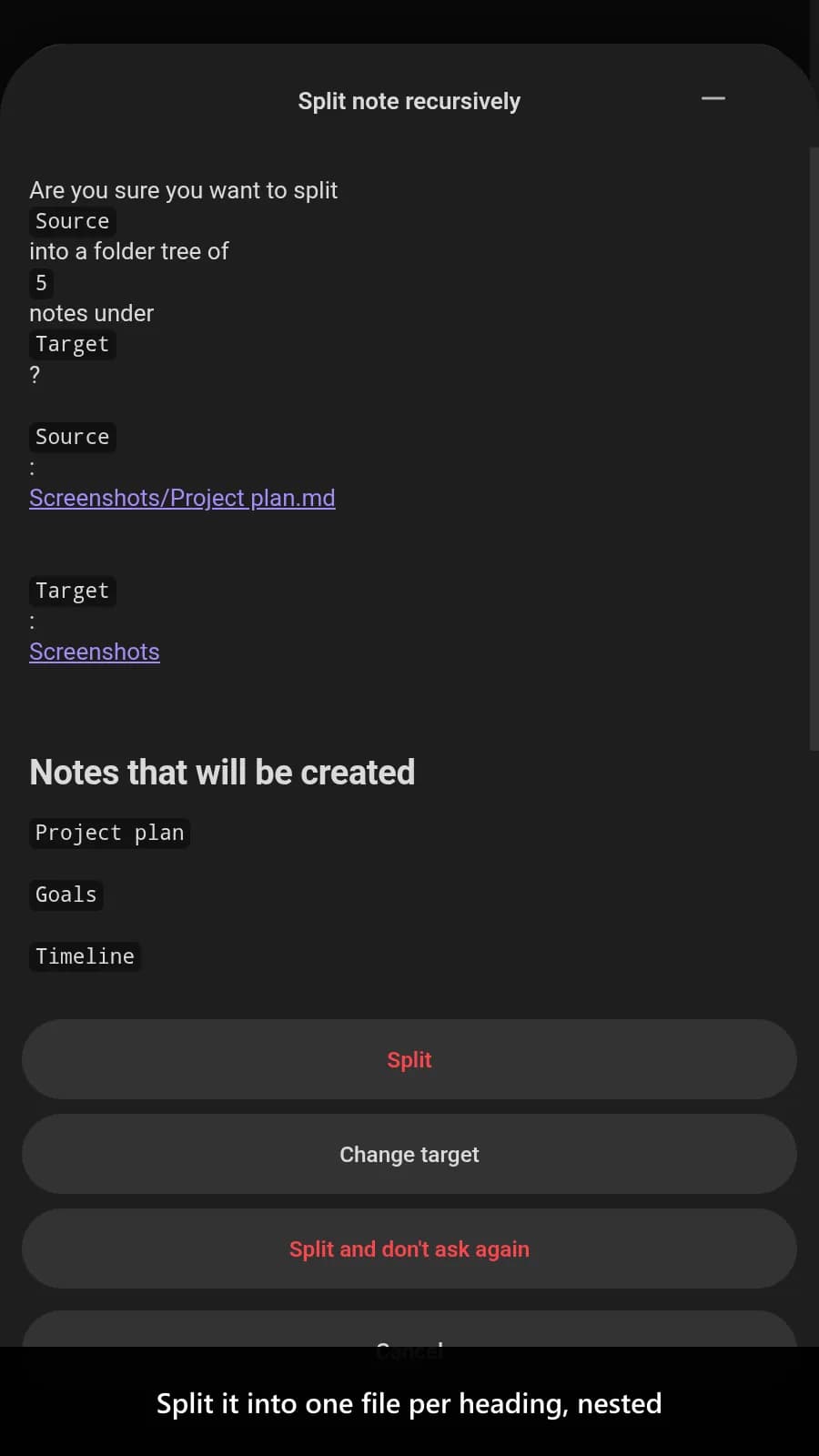 Advanced Note Composer screenshot