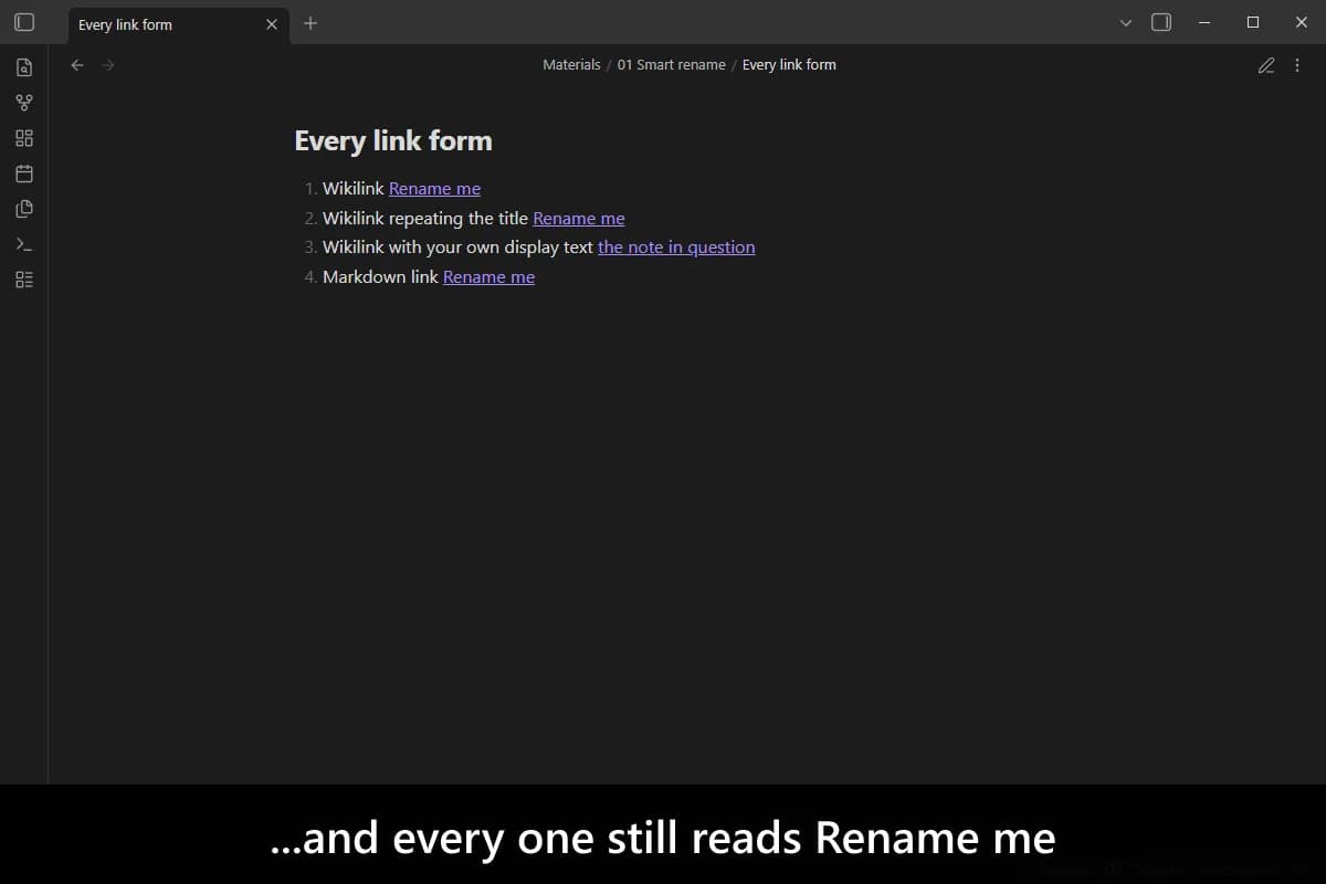 Smart Rename screenshot