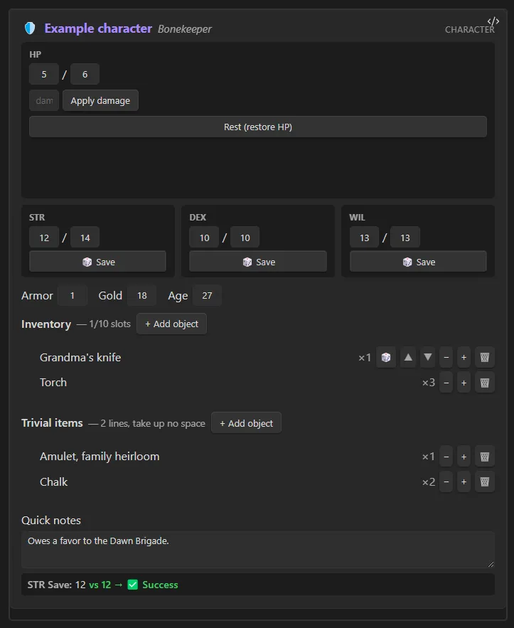 Cairn Companion screenshot
