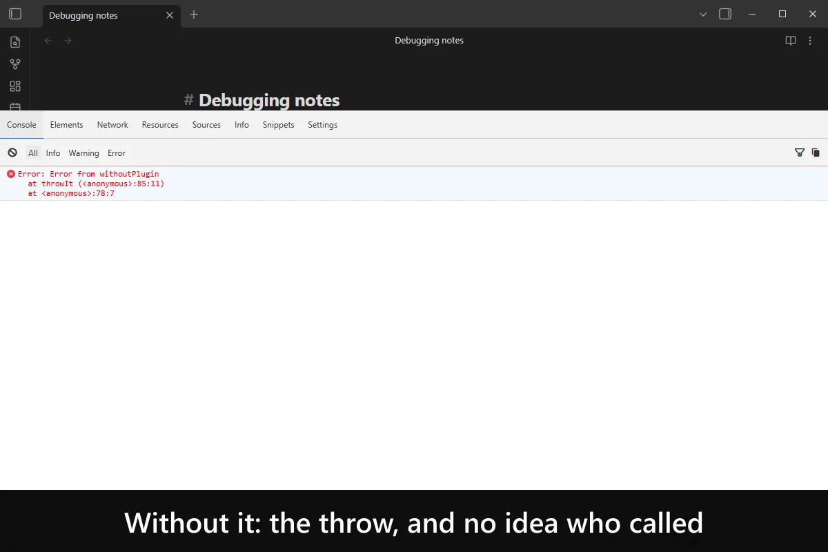 Advanced Debug Mode screenshot