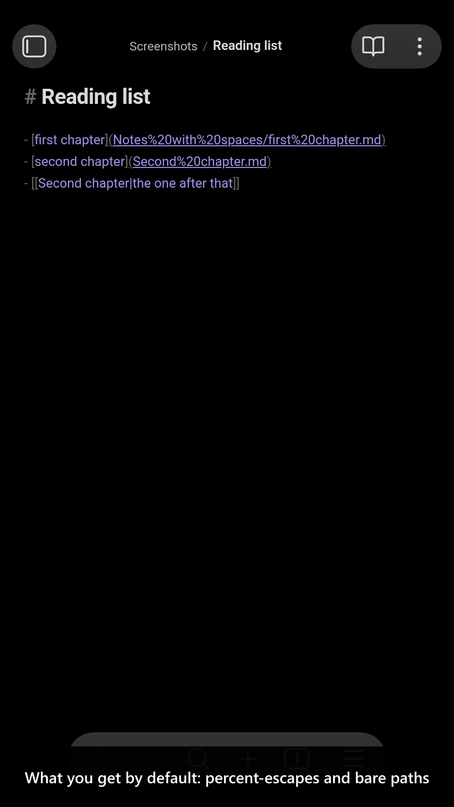 Better Markdown Links screenshot