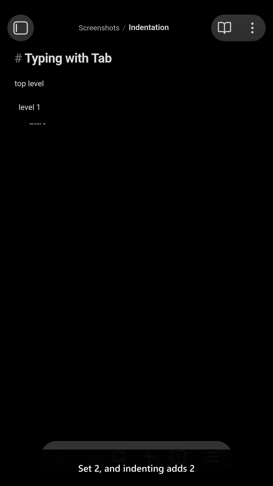 Fix Tab Size screenshot