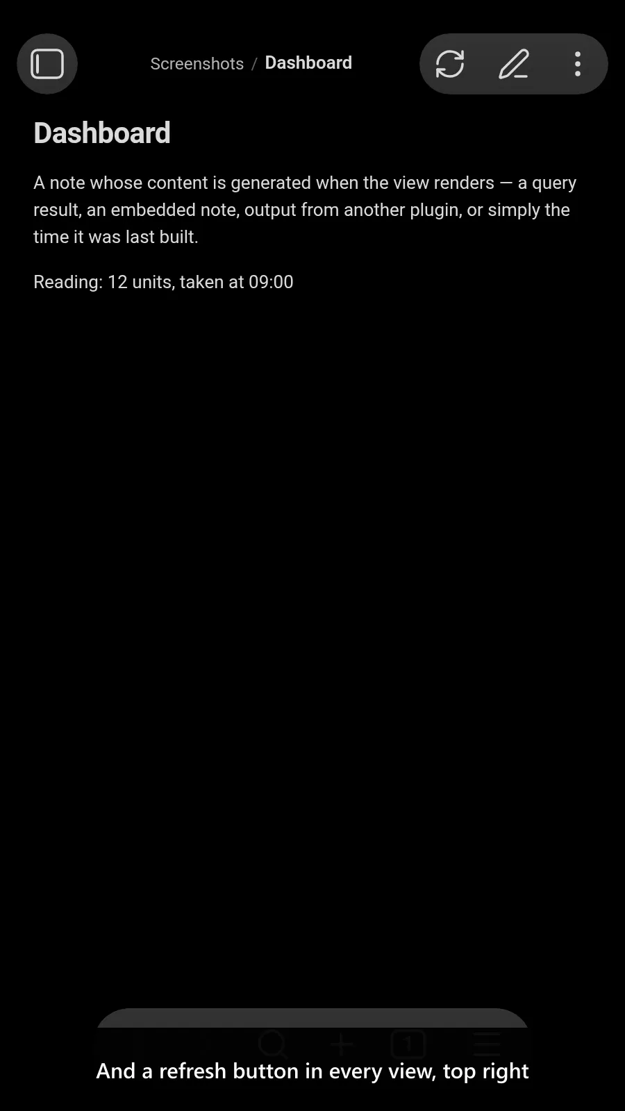 Refresh Any View screenshot