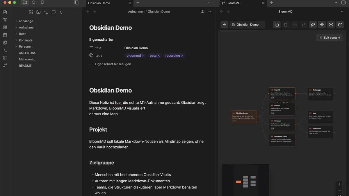 BloomMD screenshot