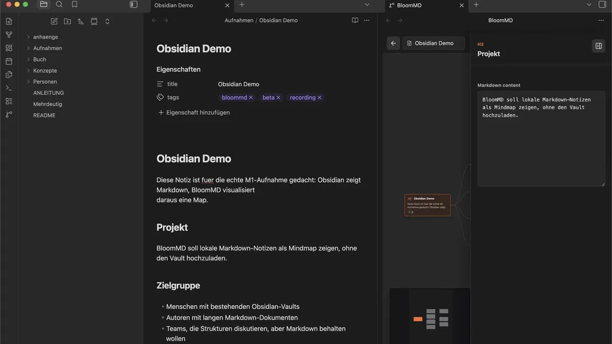 BloomMD screenshot