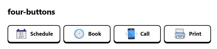 Button Sets screenshot