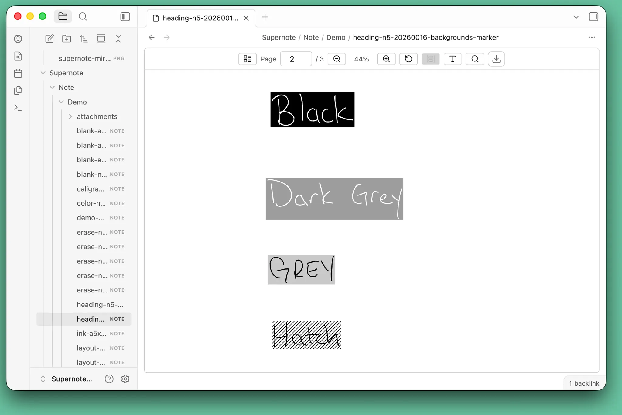 Supernote (Unofficial) screenshot