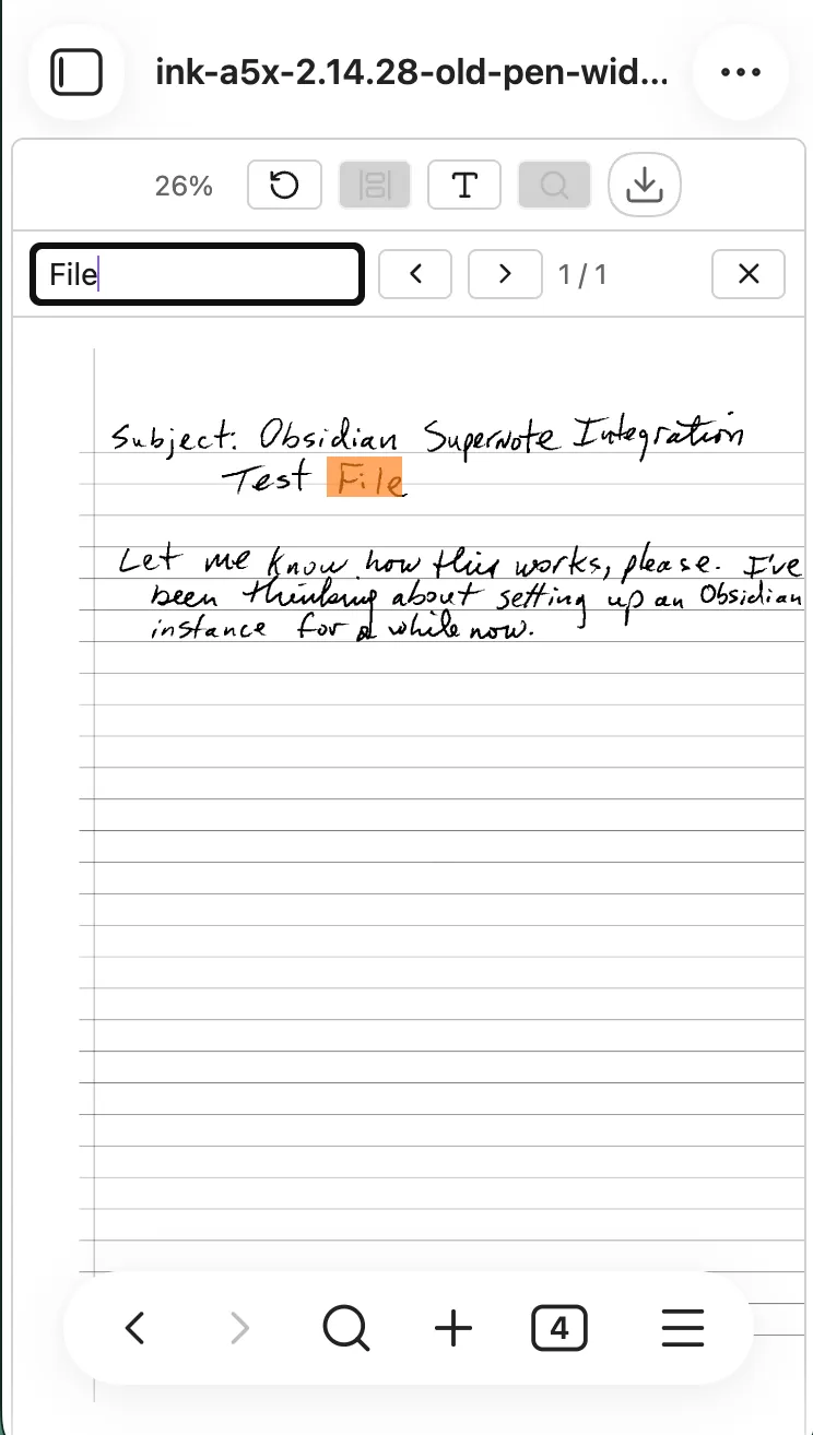 Supernote (Unofficial) screenshot