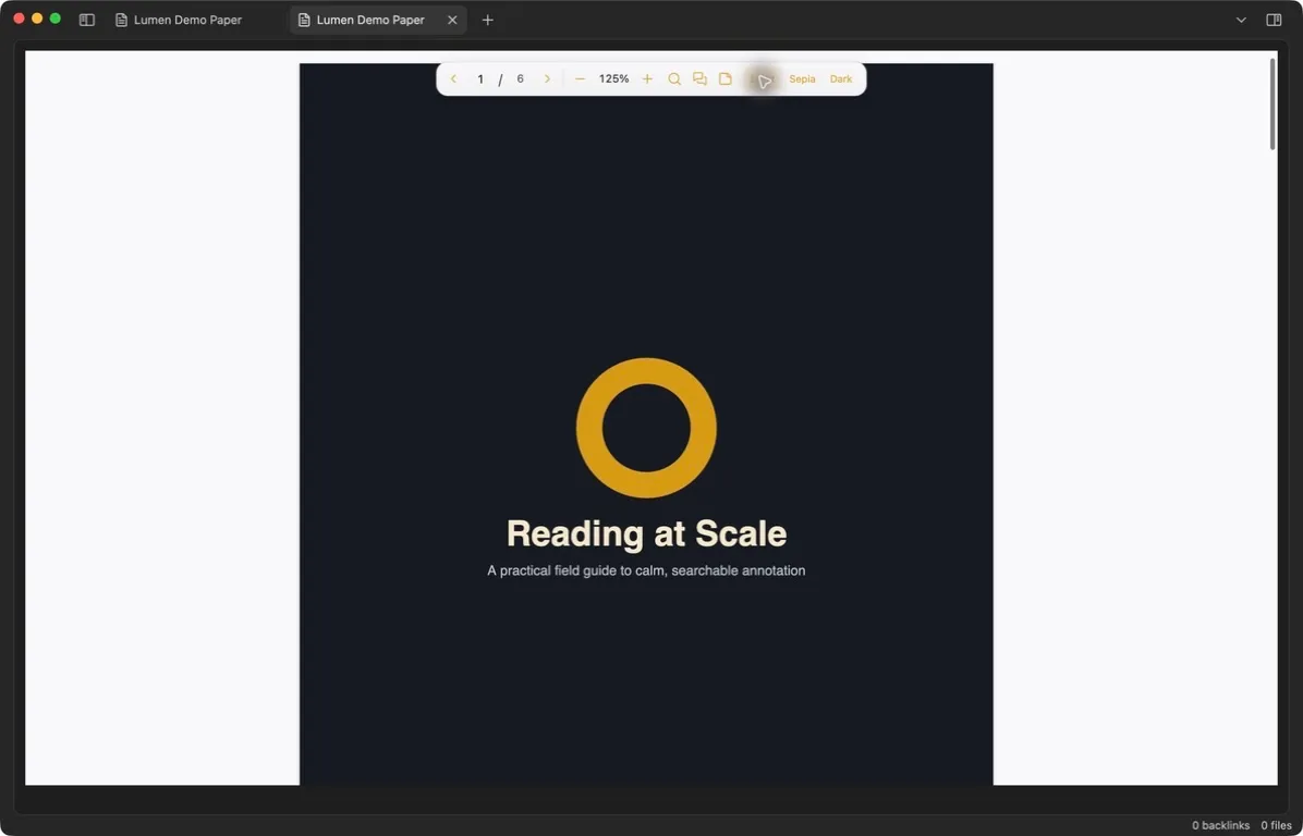 Lumen PDF Annotator screenshot