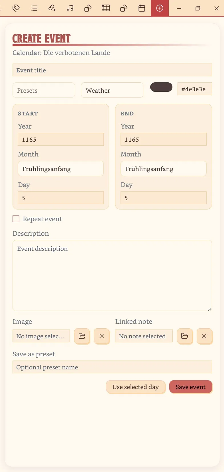 TTRPG Tools - Time screenshot
