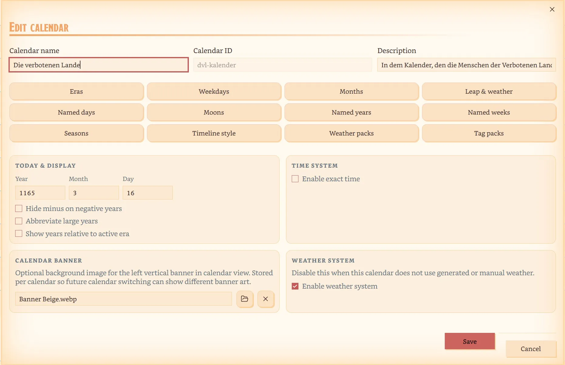 TTRPG Tools - Time screenshot