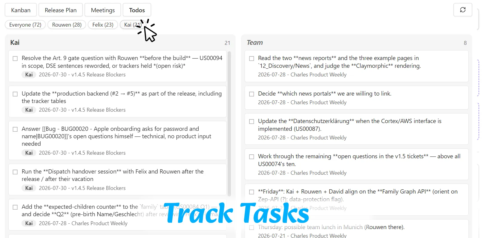Dispatch screenshot