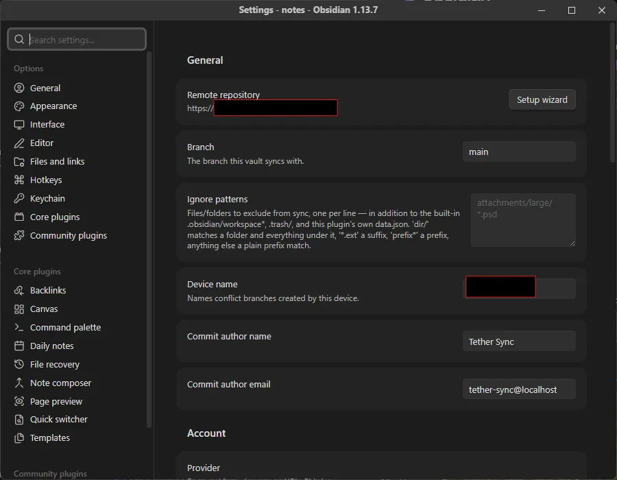 Halyard Sync screenshot