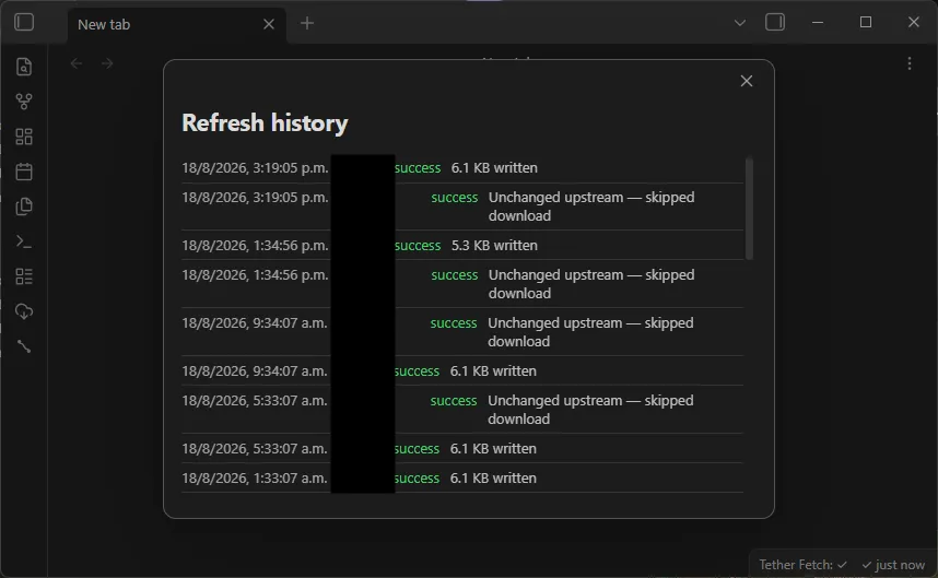 Halyard Fetch screenshot