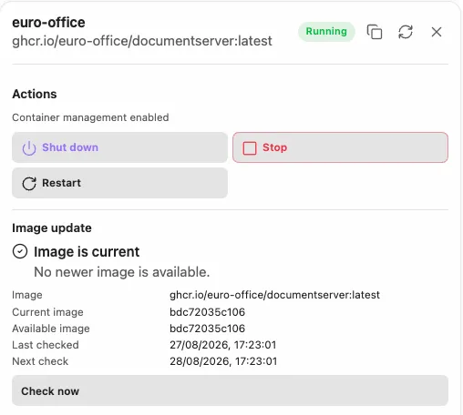 Docker Connector screenshot