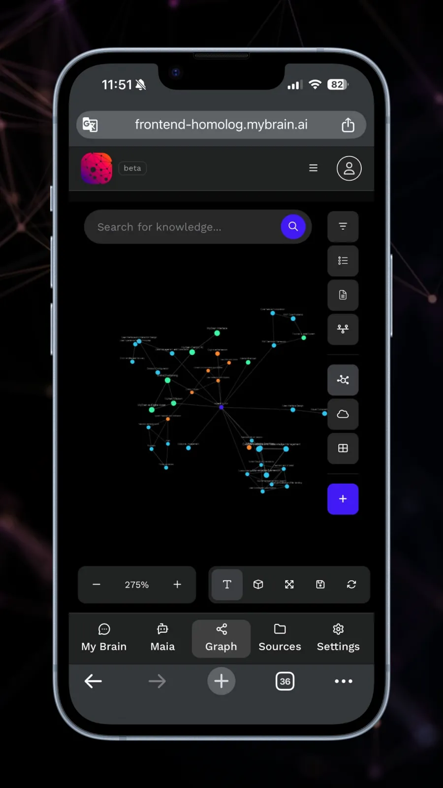mybrain.ai screenshot
