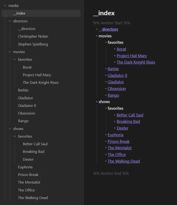 Anchor Notes screenshot