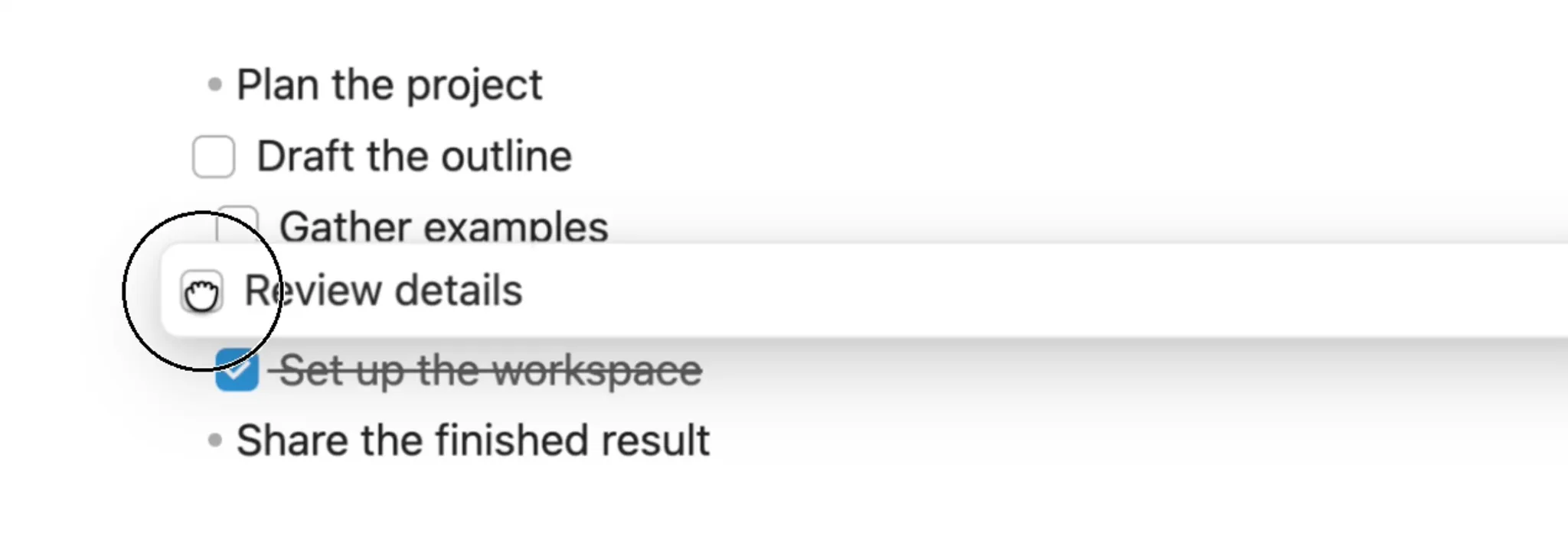 Drag and Drop Lists screenshot