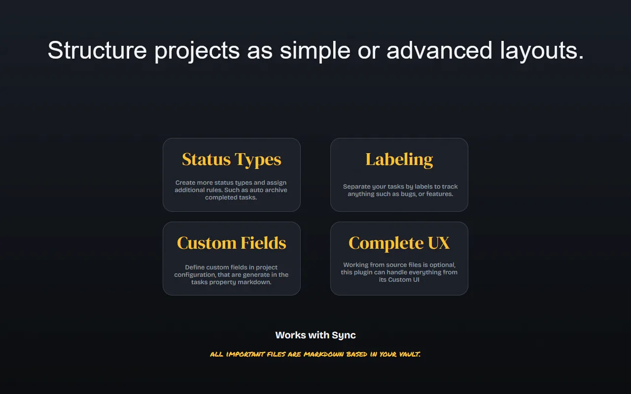 Project Tracker screenshot
