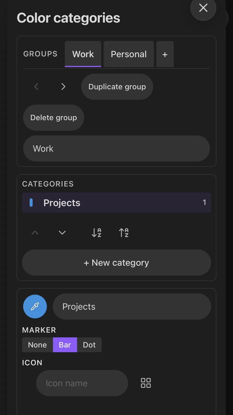 Explorer Categories screenshot