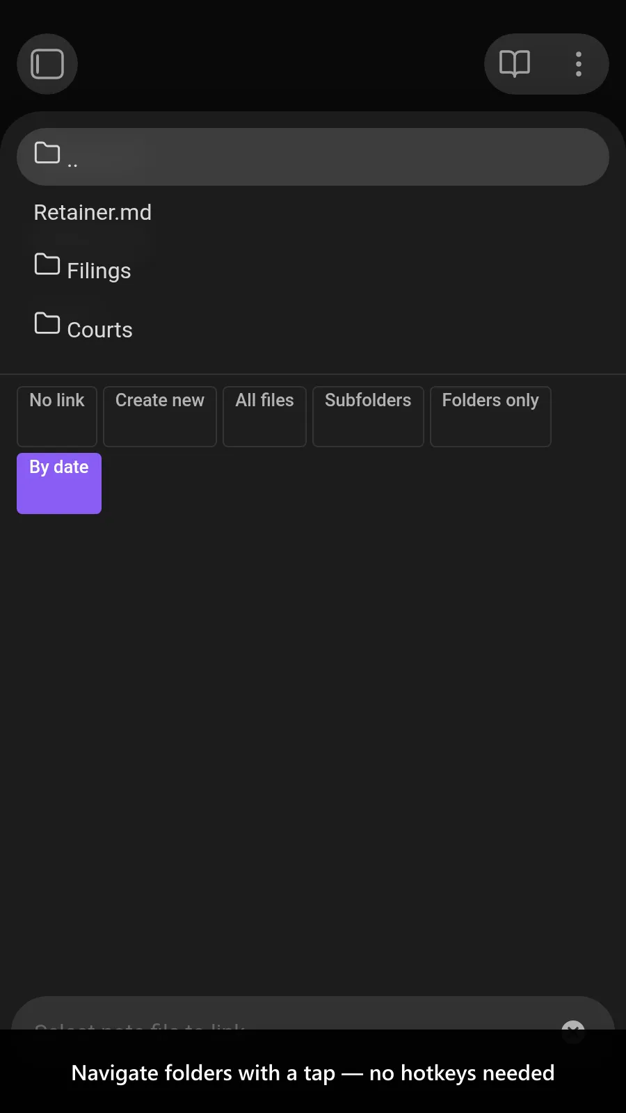 Link Picker screenshot