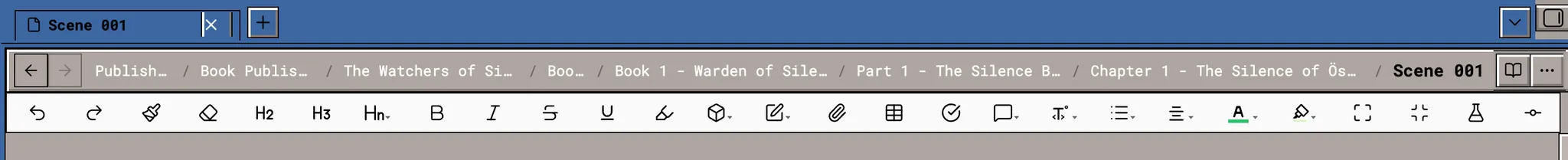 Modern Amiga Workbench 3.1 inspired screenshot