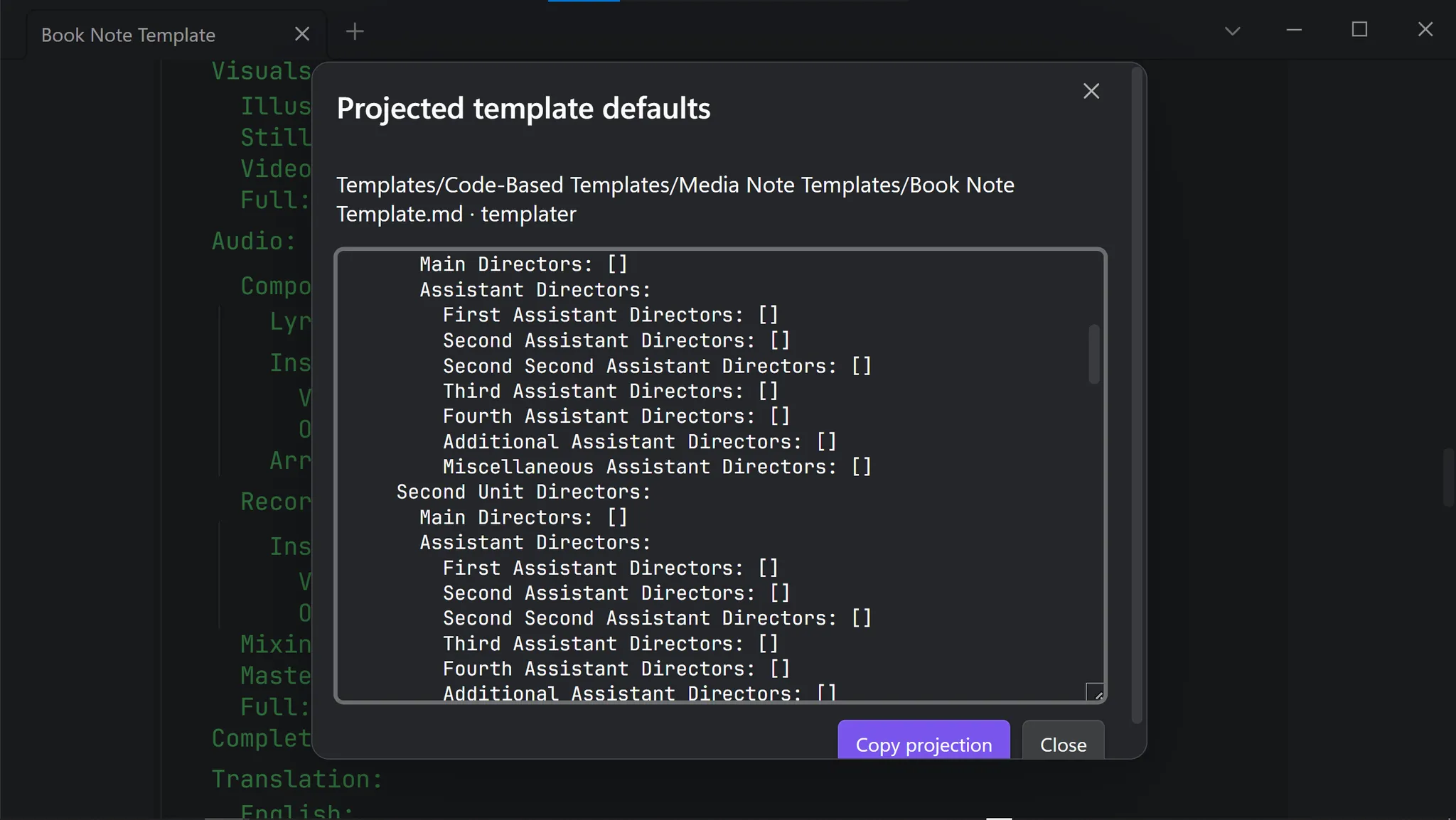 Dynamic Template Children Updater screenshot