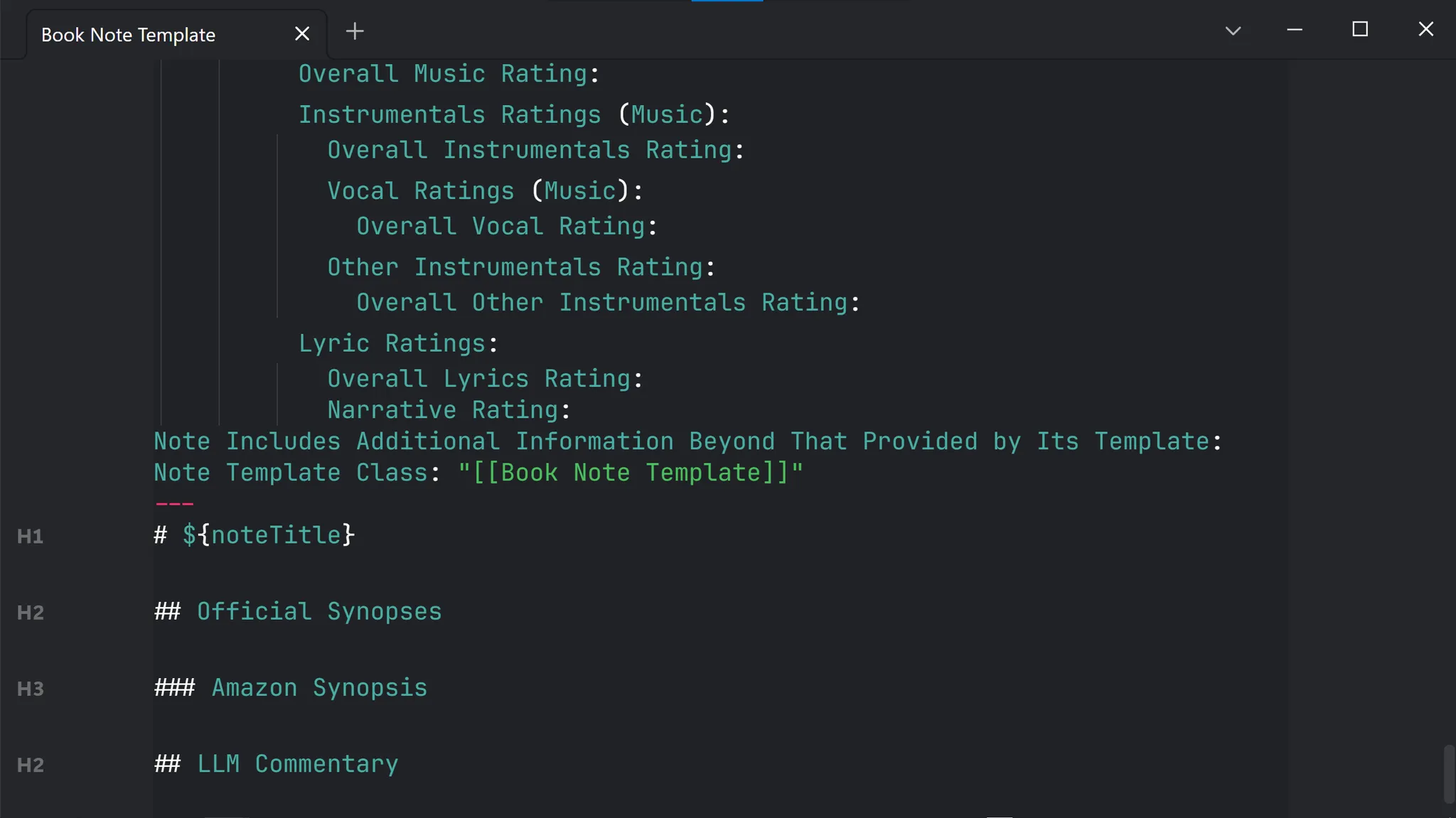 Dynamic Template Children Updater screenshot