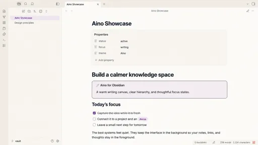 Aino screenshot