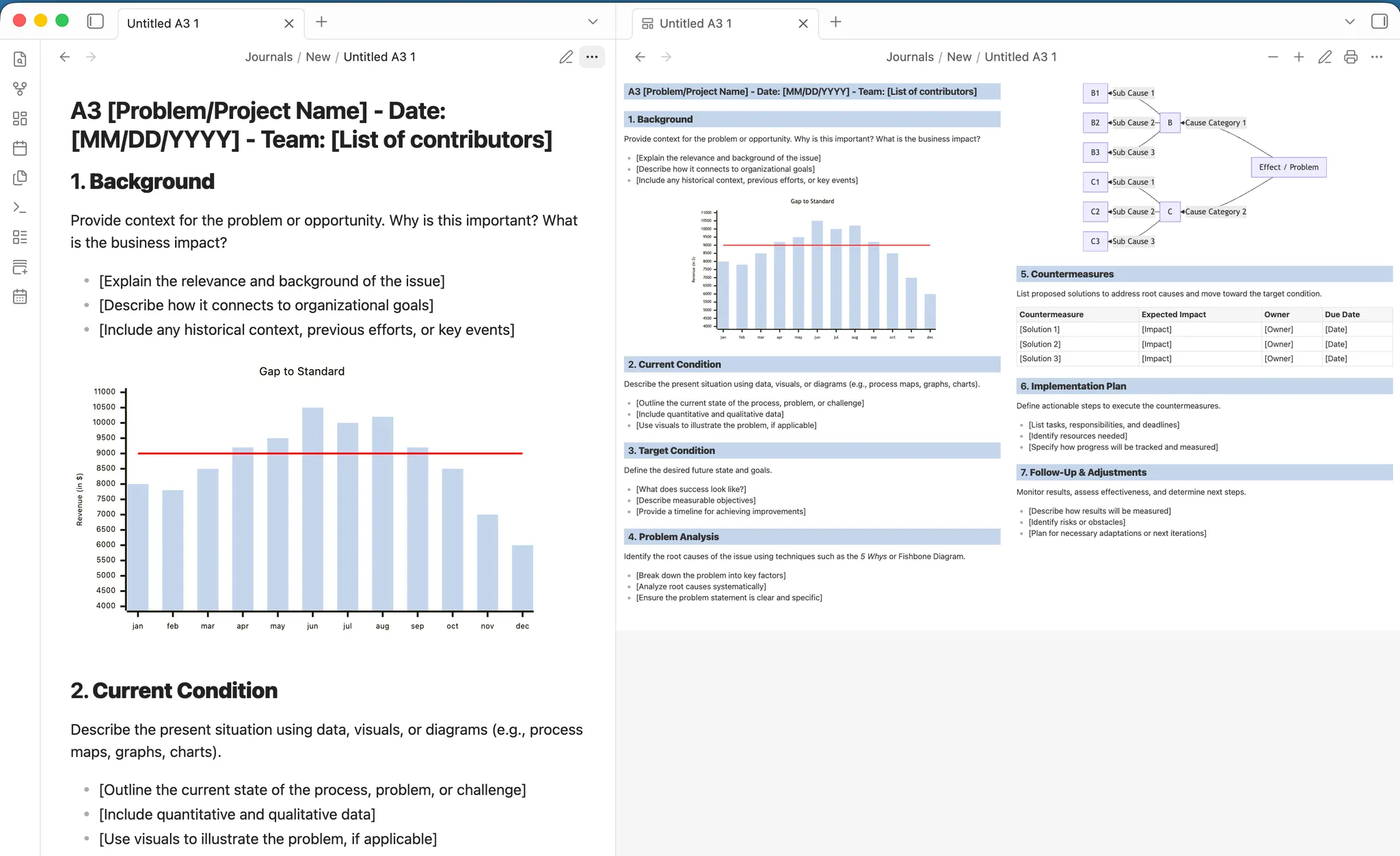 A3 Problem-Solving screenshot