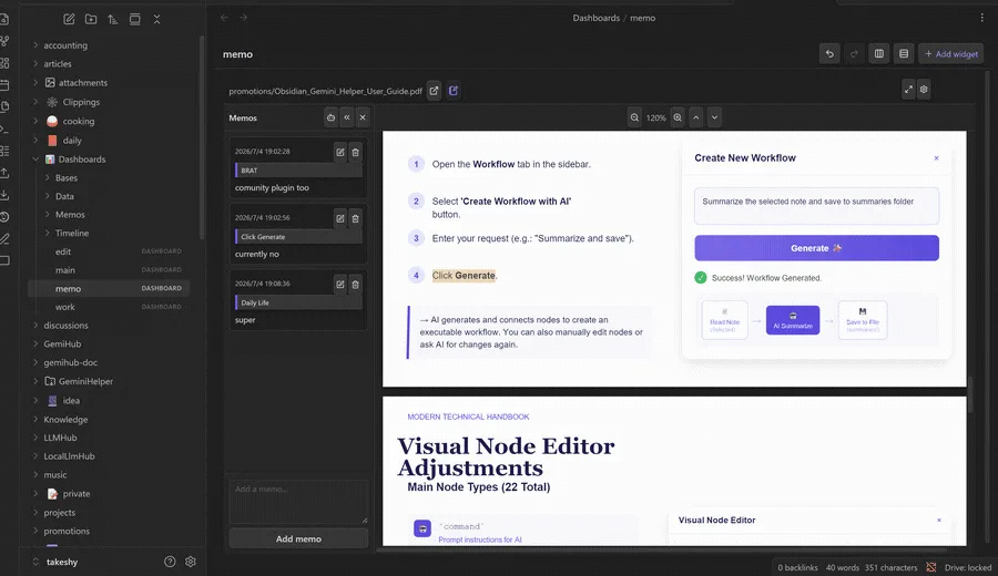 Dashboard Hub screenshot