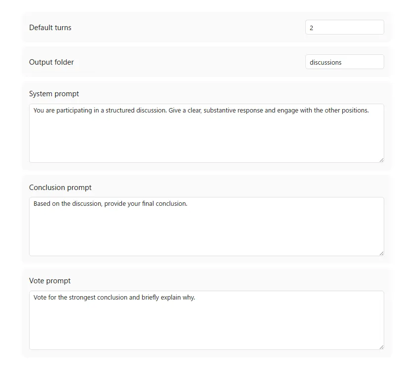 Discussion Hub screenshot