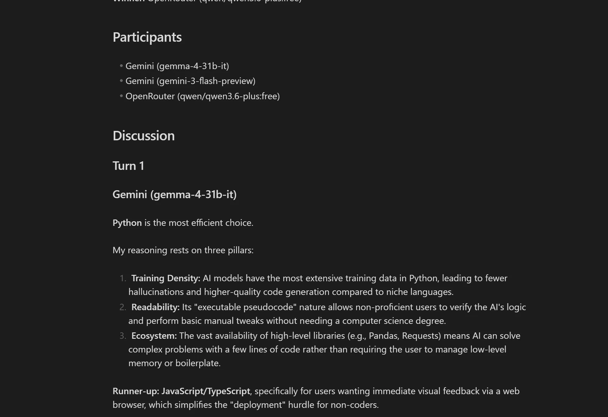 Discussion Hub screenshot