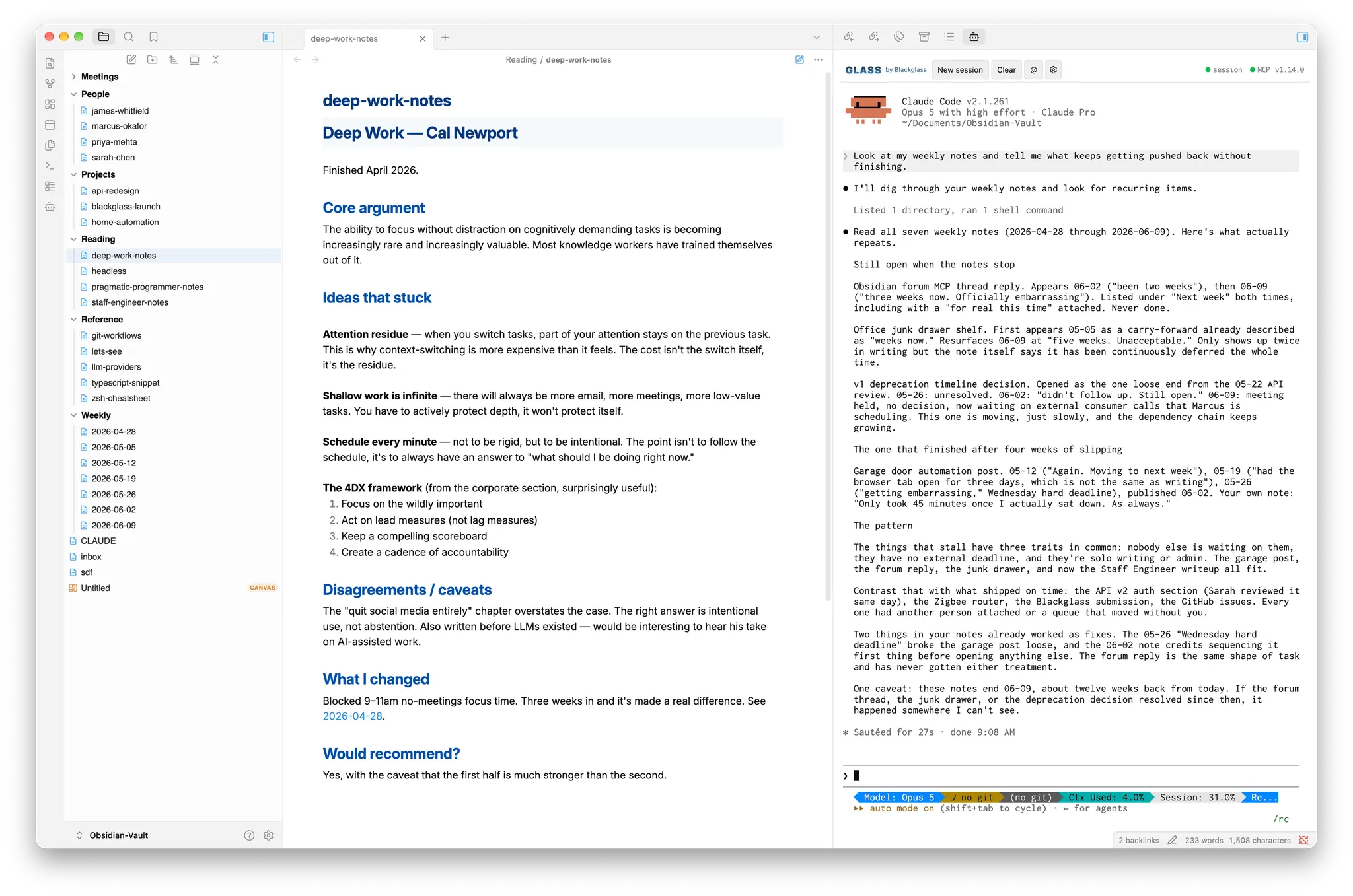 Glass screenshot