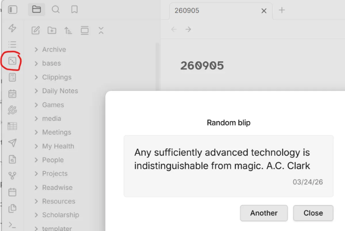 Blip Capture screenshot