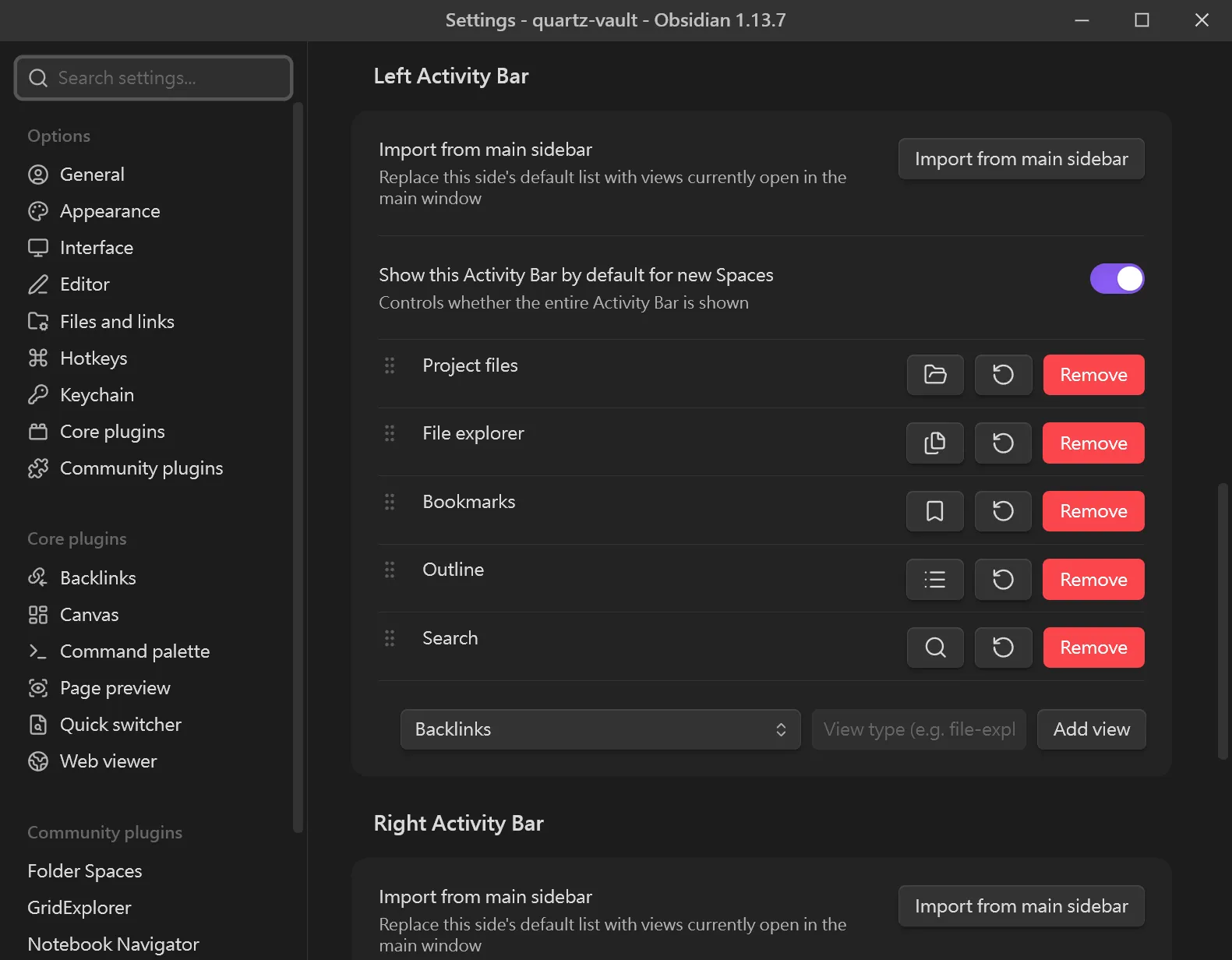 Window Spaces screenshot
