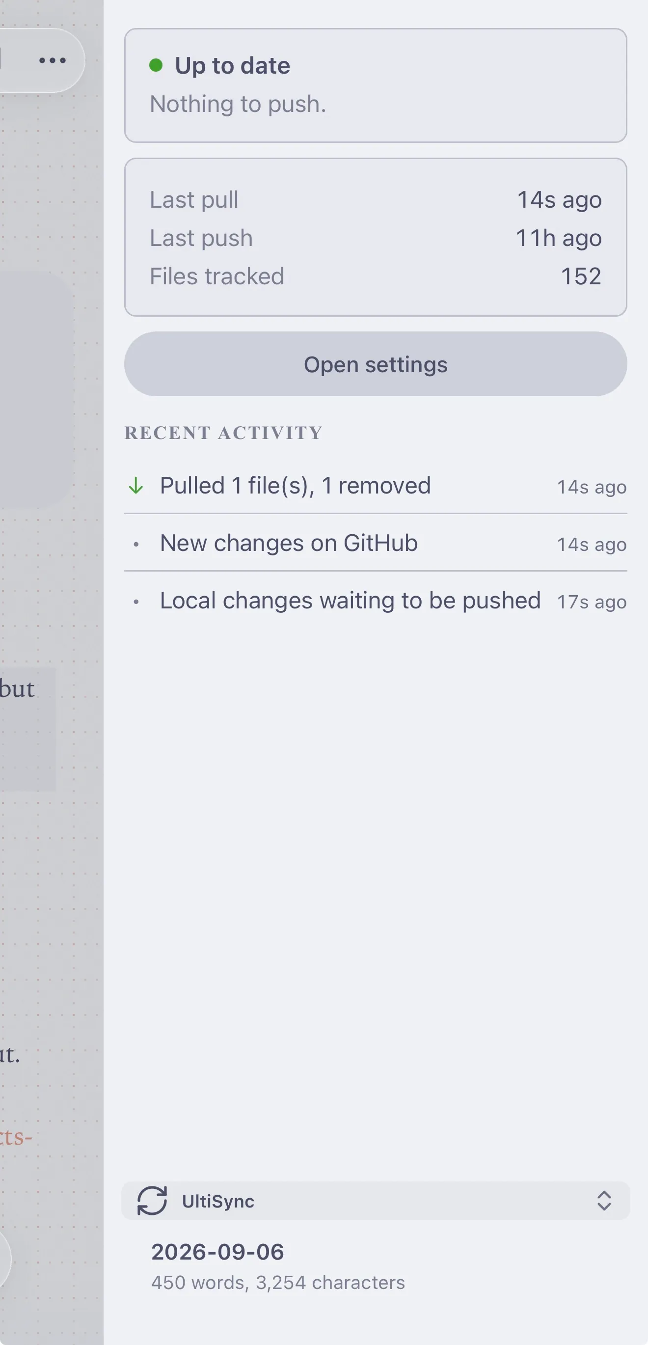 UltiSync screenshot