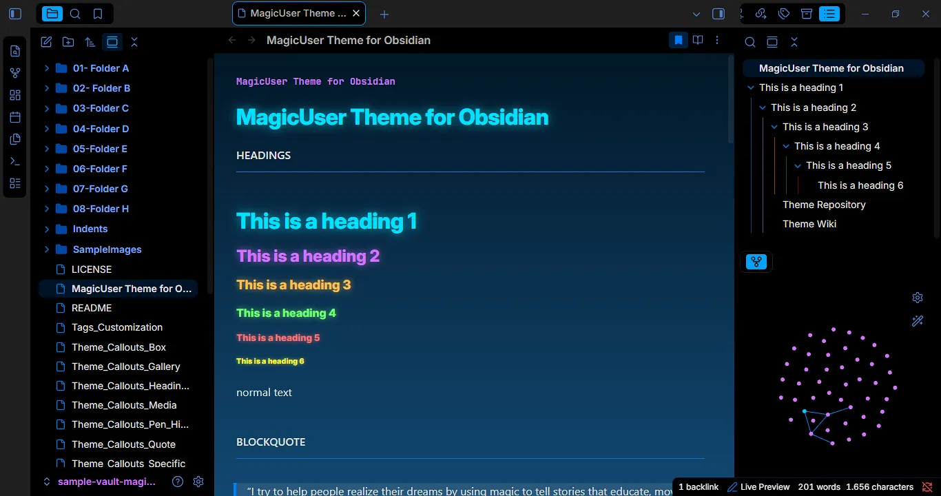 MagicUser screenshot