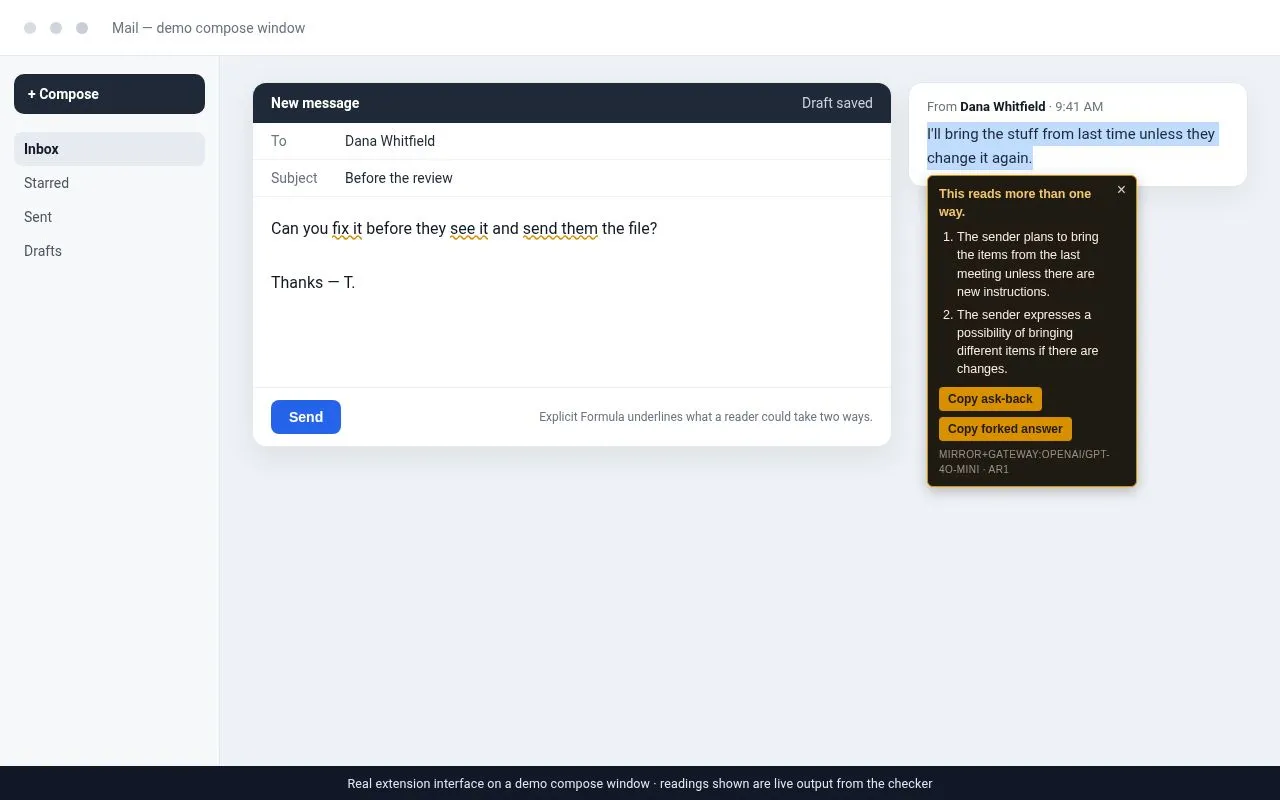 Explicit Formula - The Loop screenshot