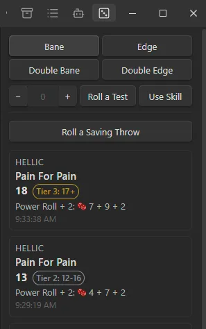Power Roll Detector screenshot