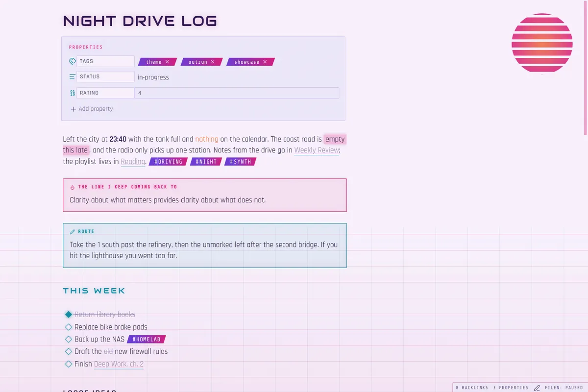 Outrun screenshot