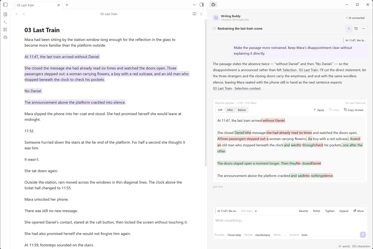 Writing Buddy screenshot