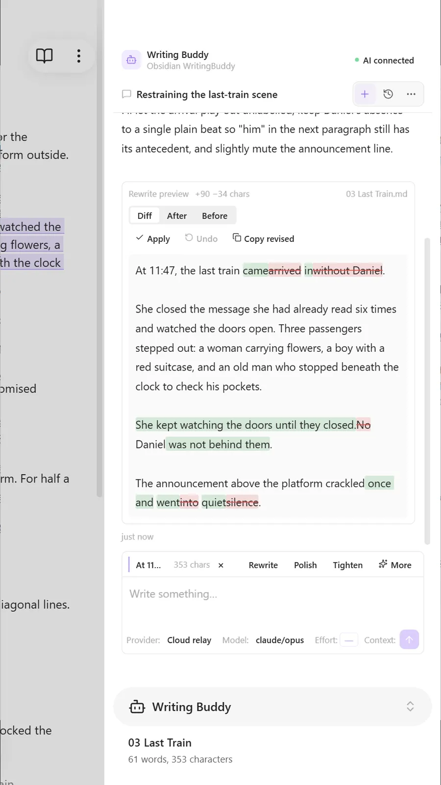 Writing Buddy screenshot